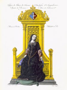 Figura de Louise de Savoie de French School